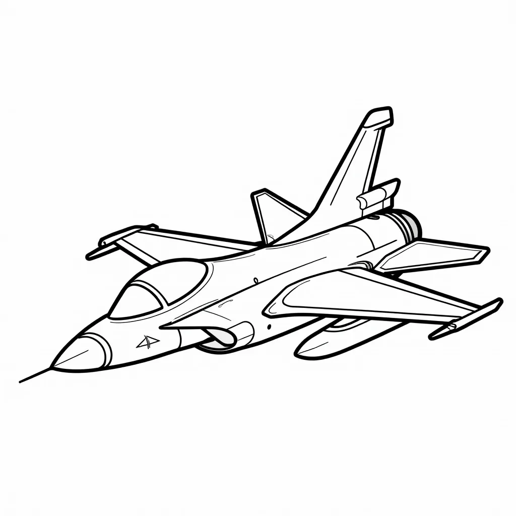 战斗机 coloring pages