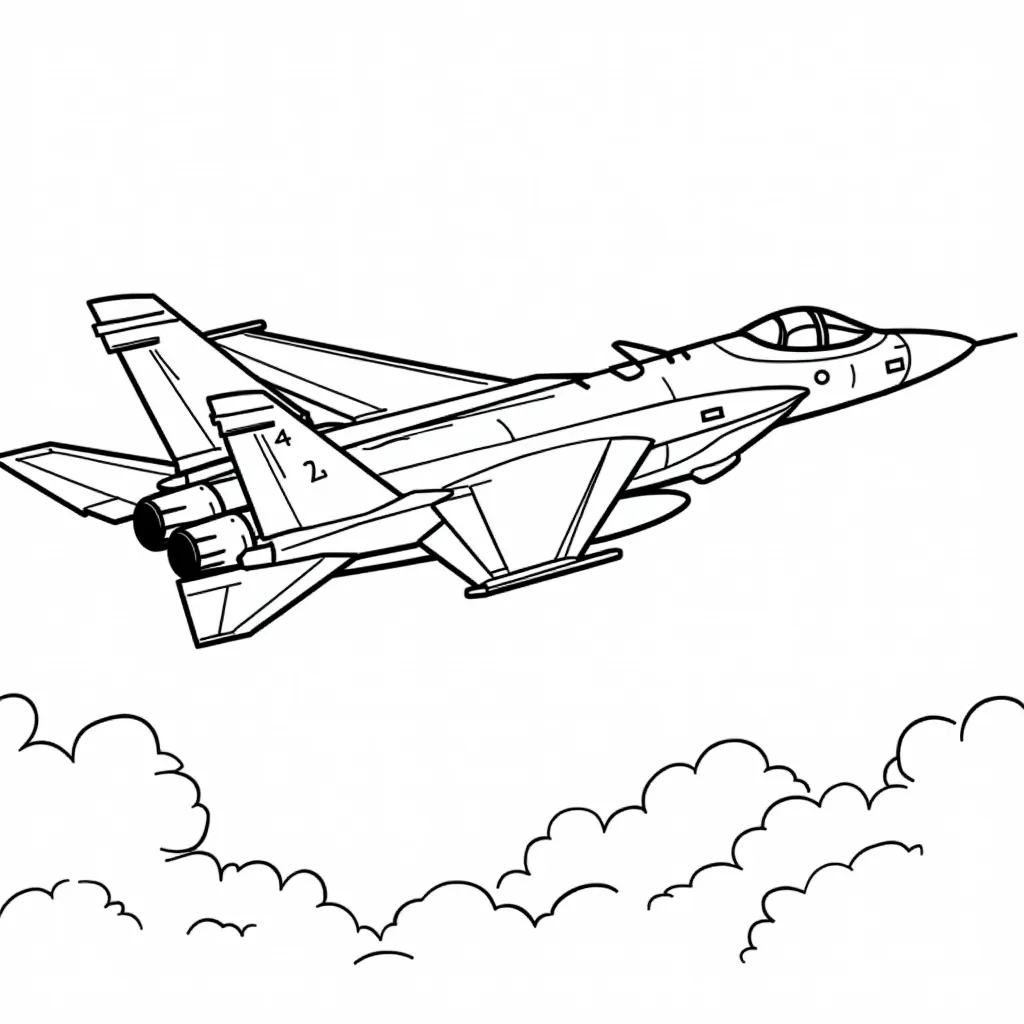 F35 coloring pages