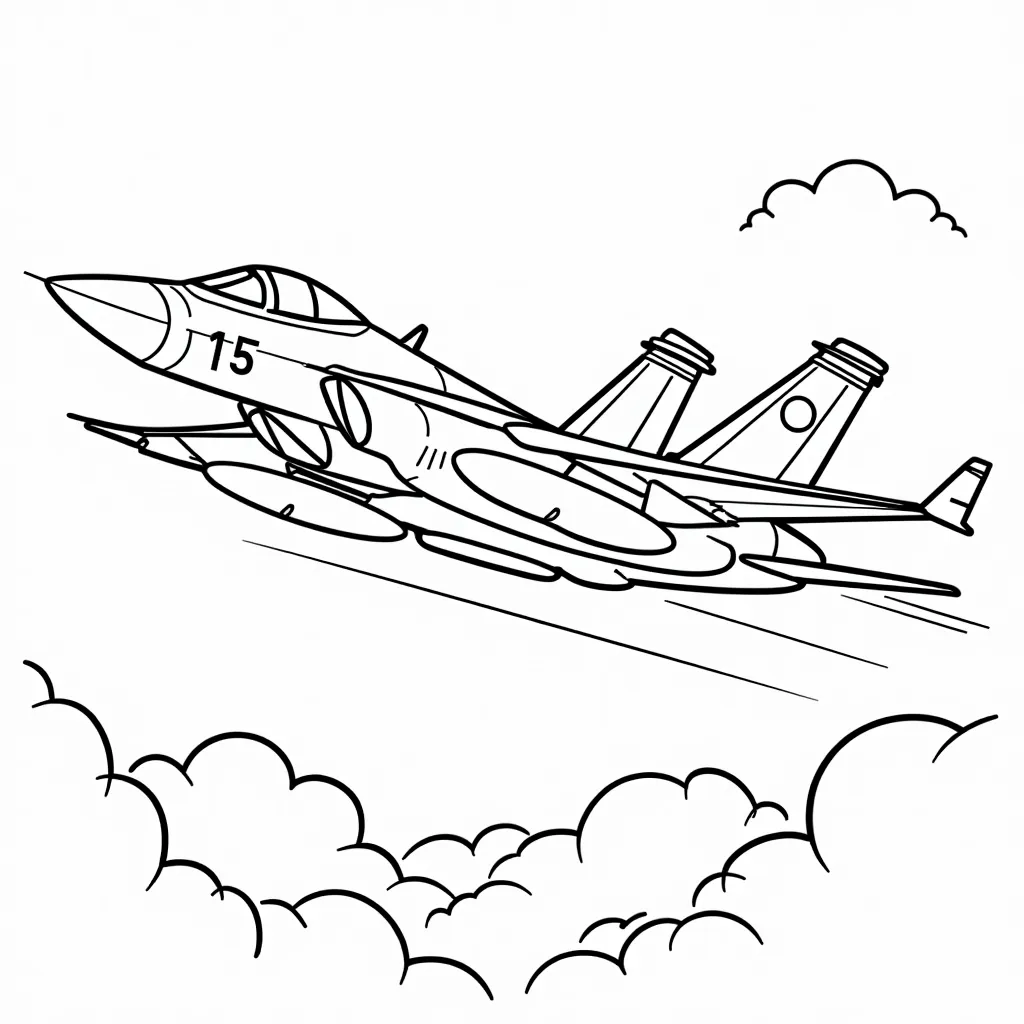 F35 coloring pages