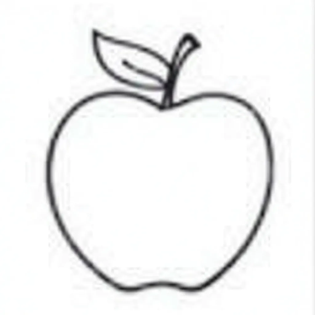 apple coloring pages