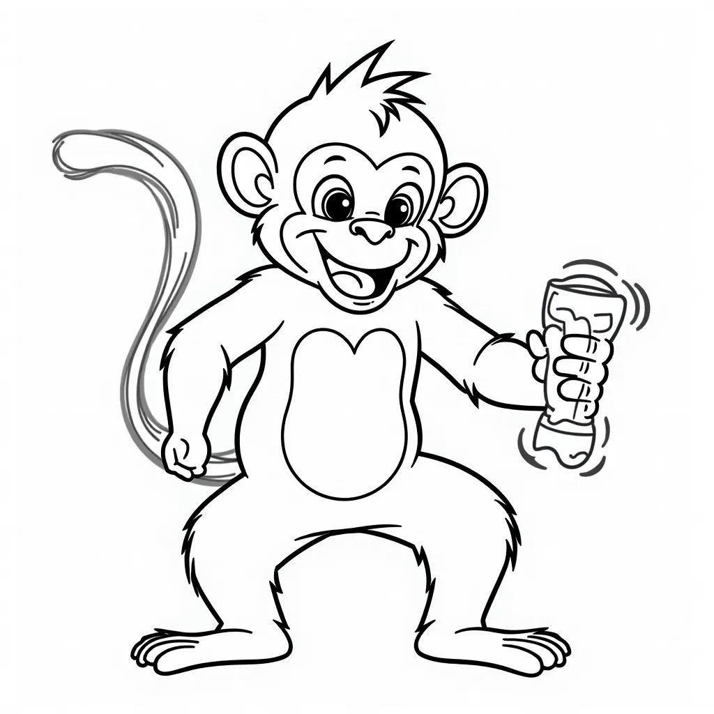 monkey king coloring pages