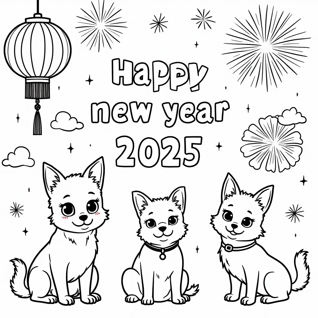 Pets صفحات التلوين