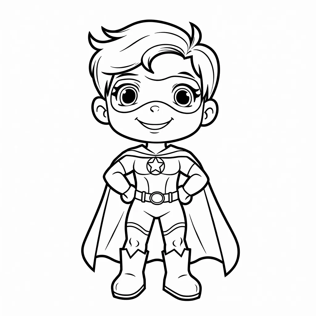 superhero coloring pages