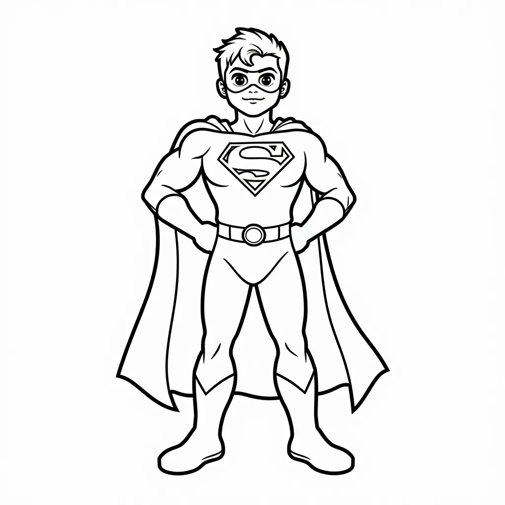 superhero coloring pages