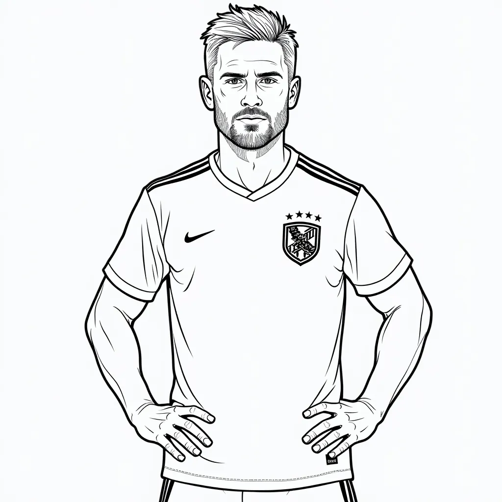 kasper schmeichel in denmark jersey صفحات التلوين
