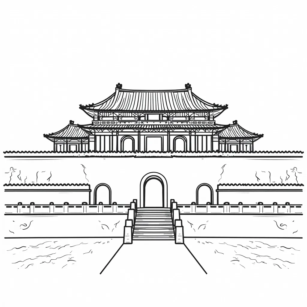 故宫博物馆 صفحات التلوين