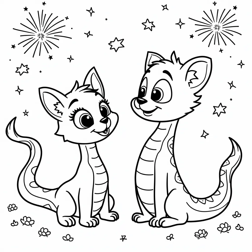 Tom and Jeery coloring pages