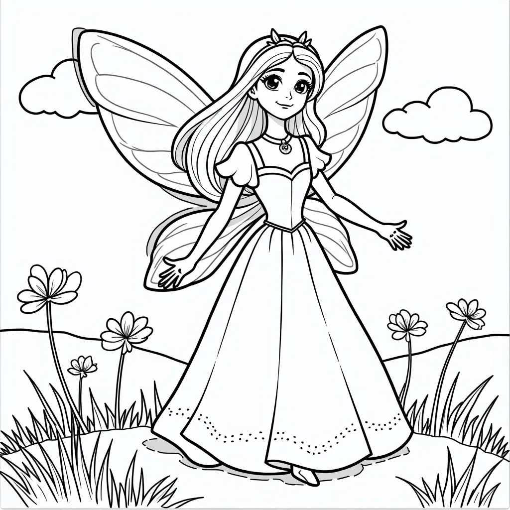 fairy tale coloring pages