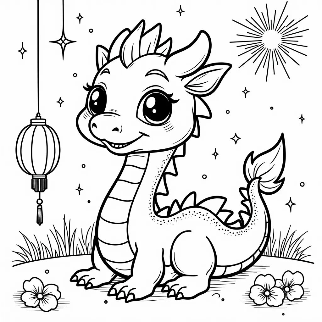  dragon coloring pages