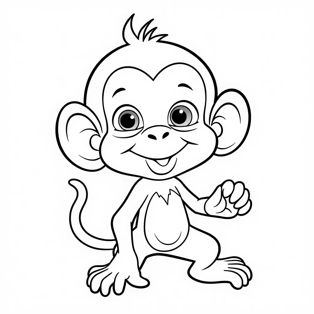 monkey king coloring pages