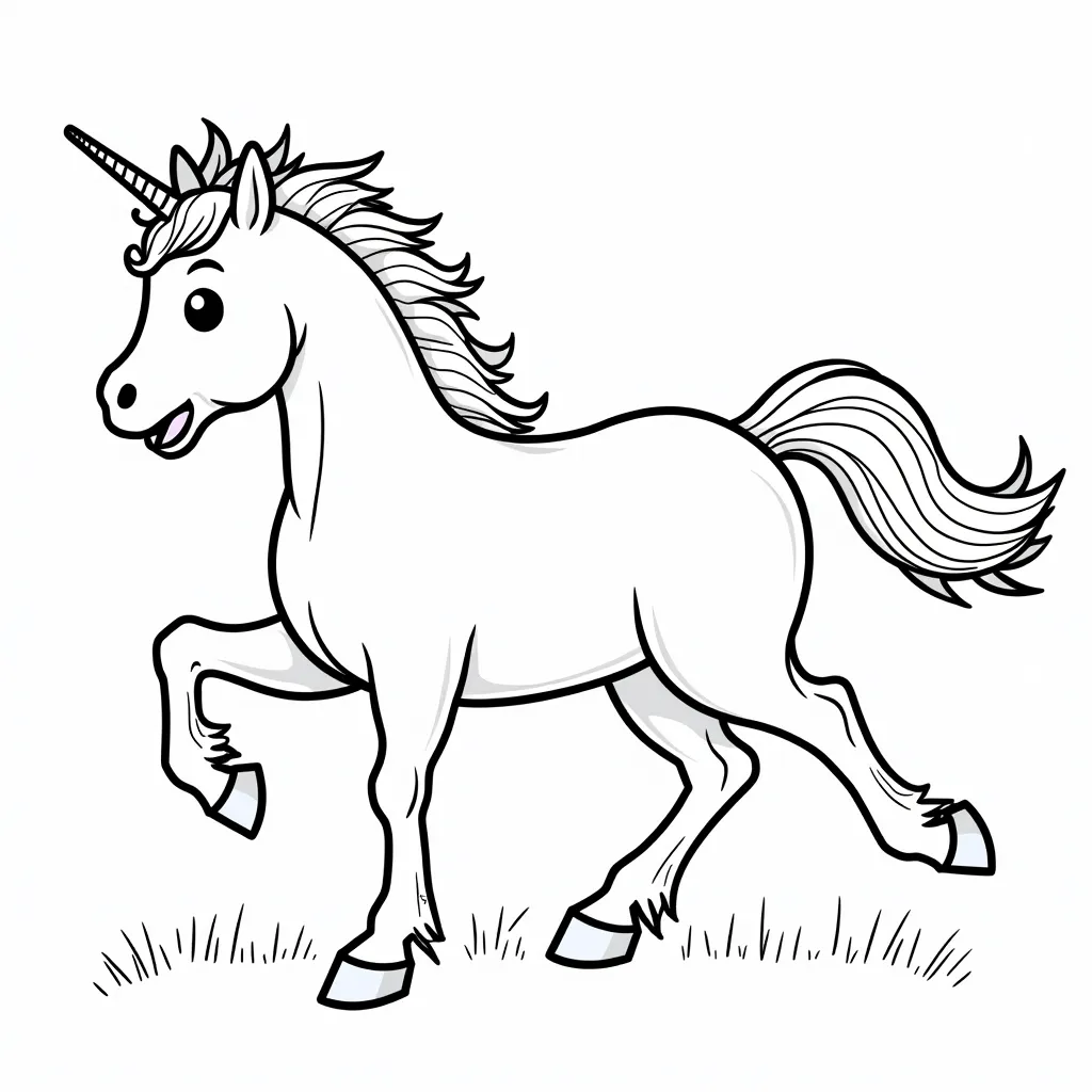 lovely winging horse coloring pages