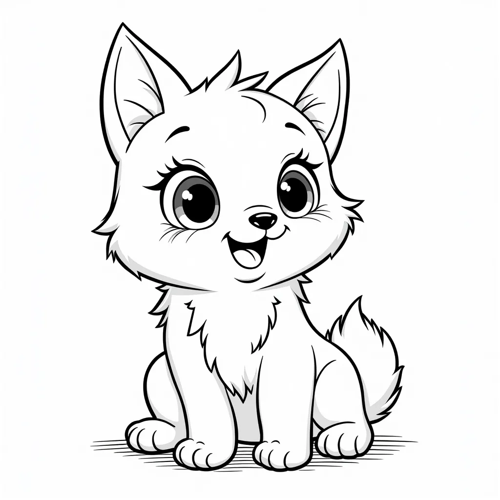 inu coloring pages