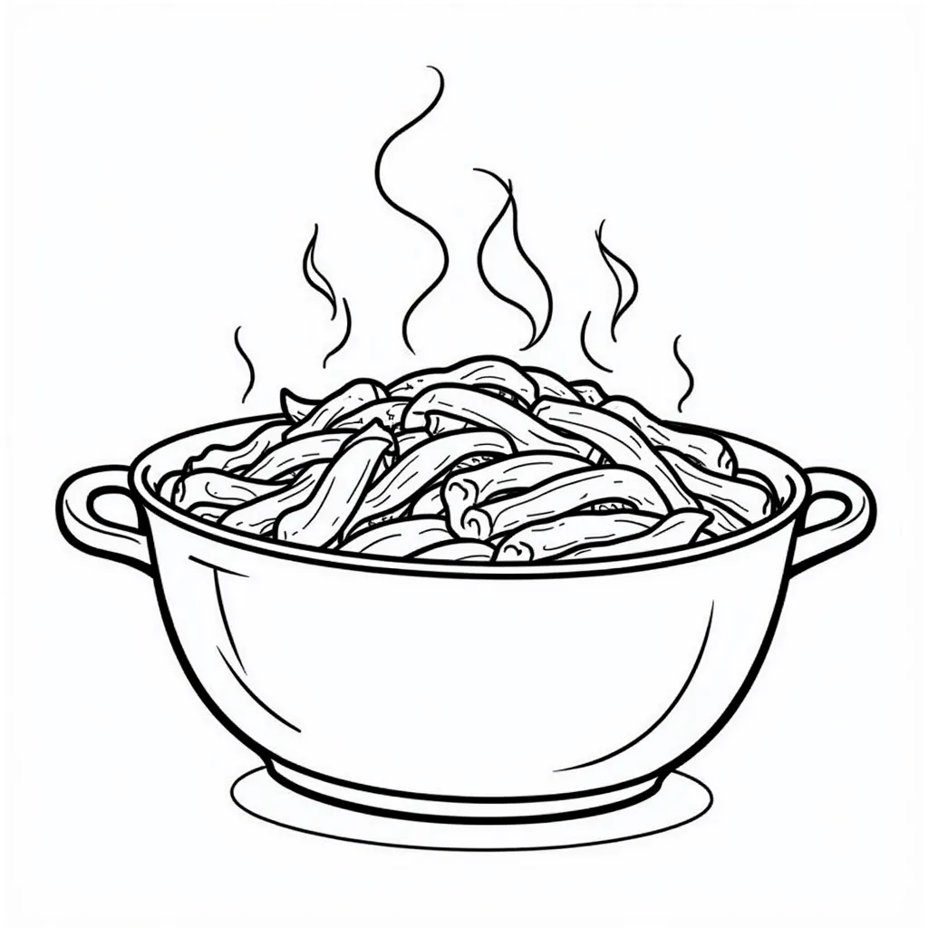 麻辣香锅 صفحات التلوين