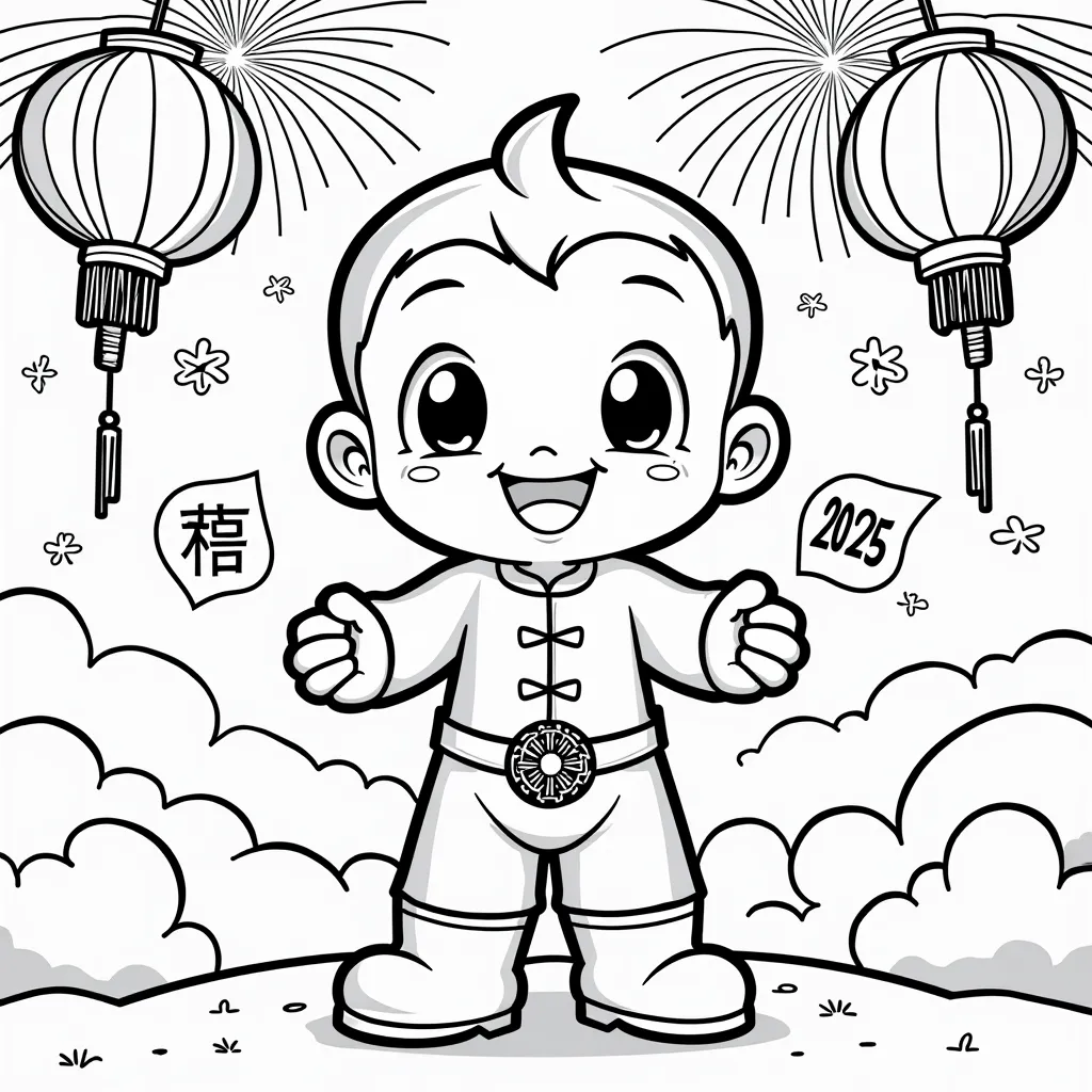 Astro Boy Páginas para Colorear
