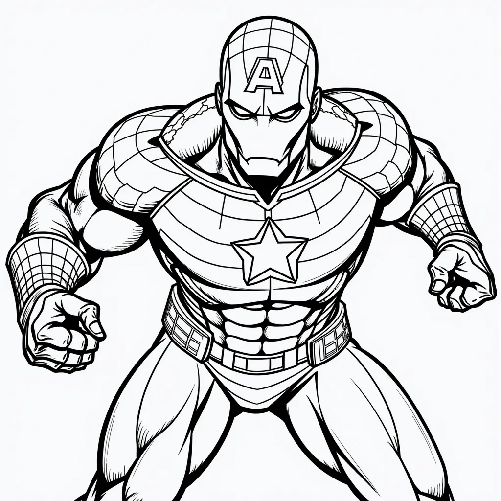 marvel صفحات التلوين