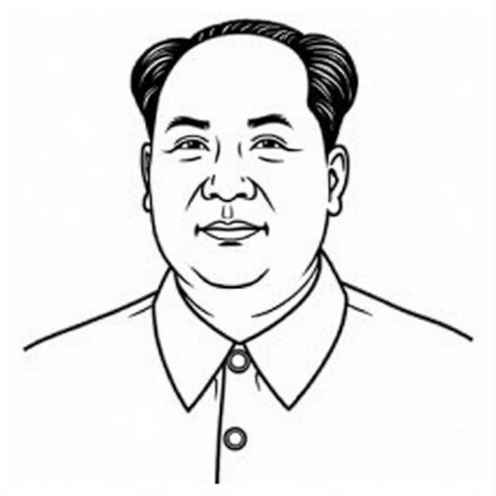 毛泽东 صفحات التلوين