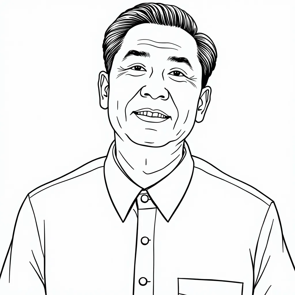 周恩来 صفحات التلوين