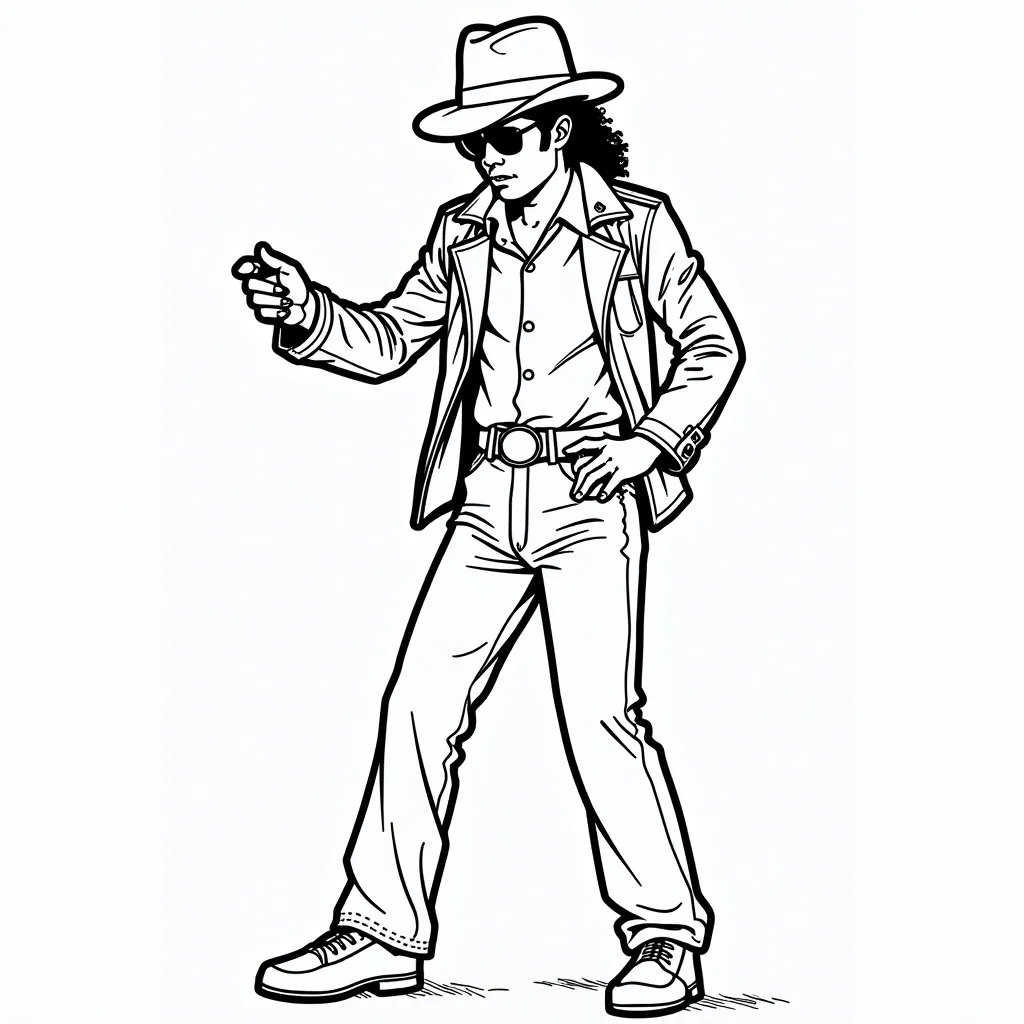 Michael Jackson thriller صفحات التلوين