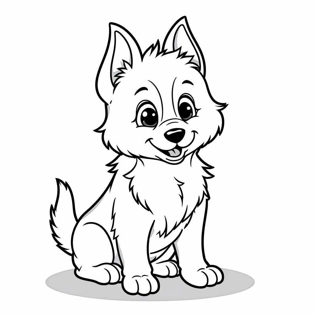 ren dog Páginas para Colorear