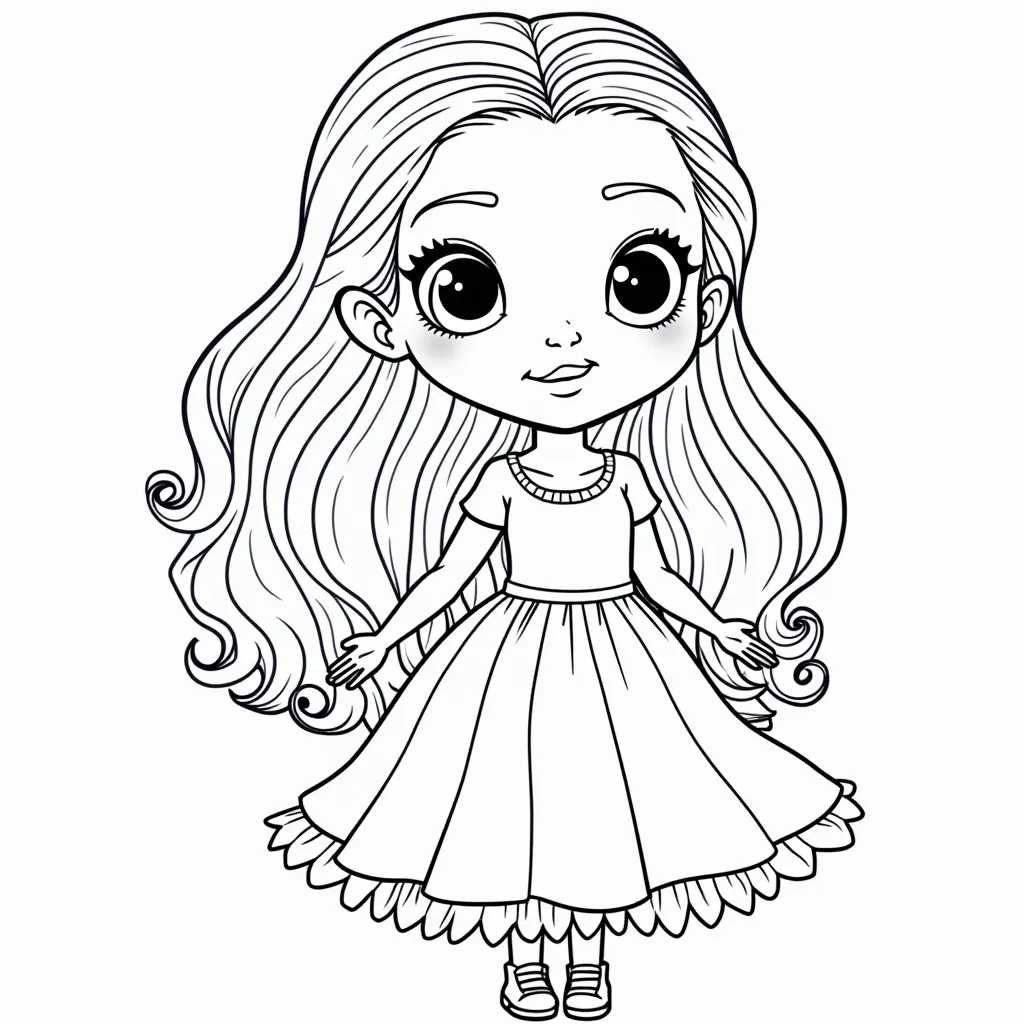 big ass beautiful girl coloring pages