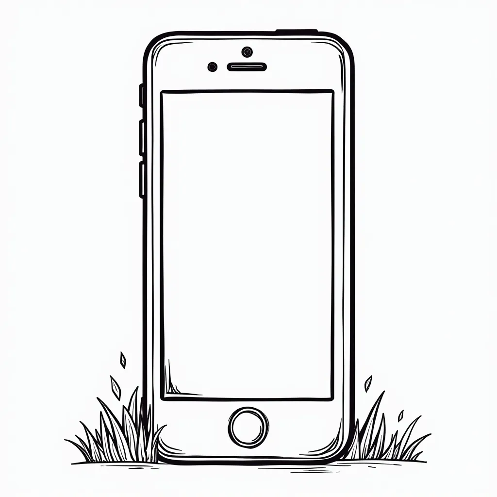 iphone 18 coloring pages