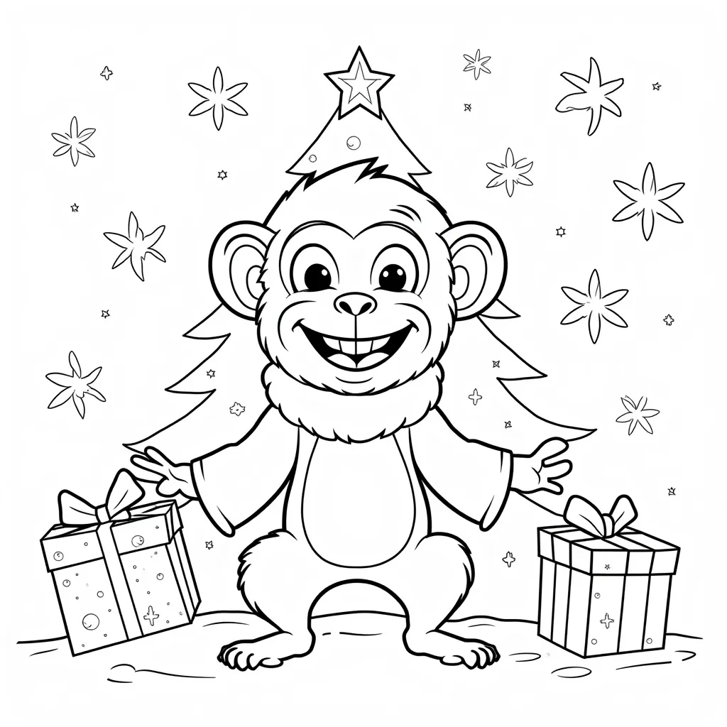 monkey king coloring pages