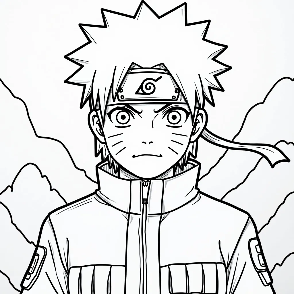 Naruto coloring pages