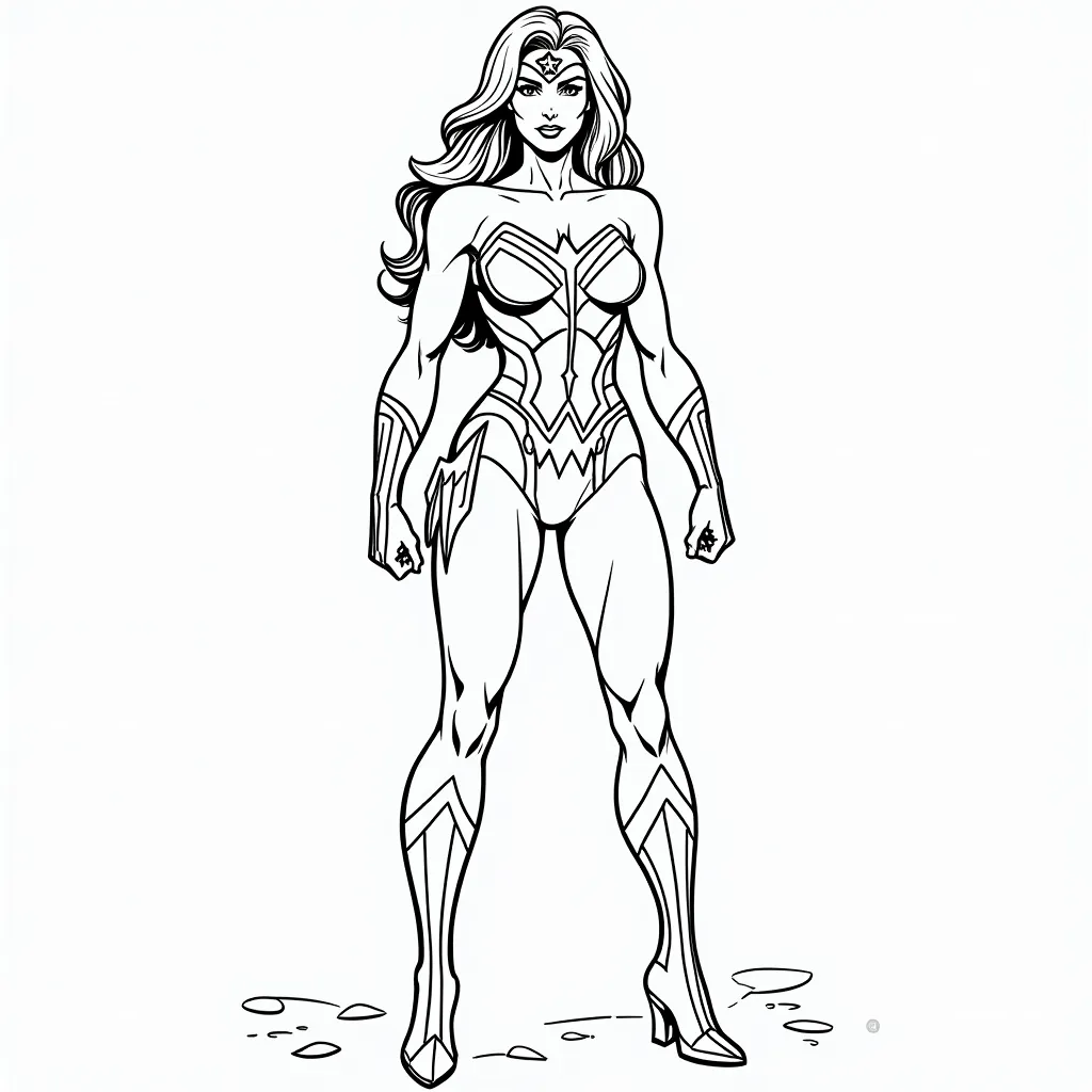 iron woman coloring pages