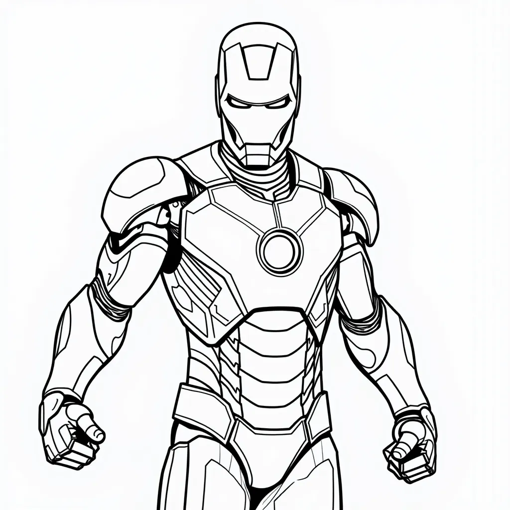 Iron Man coloring pages