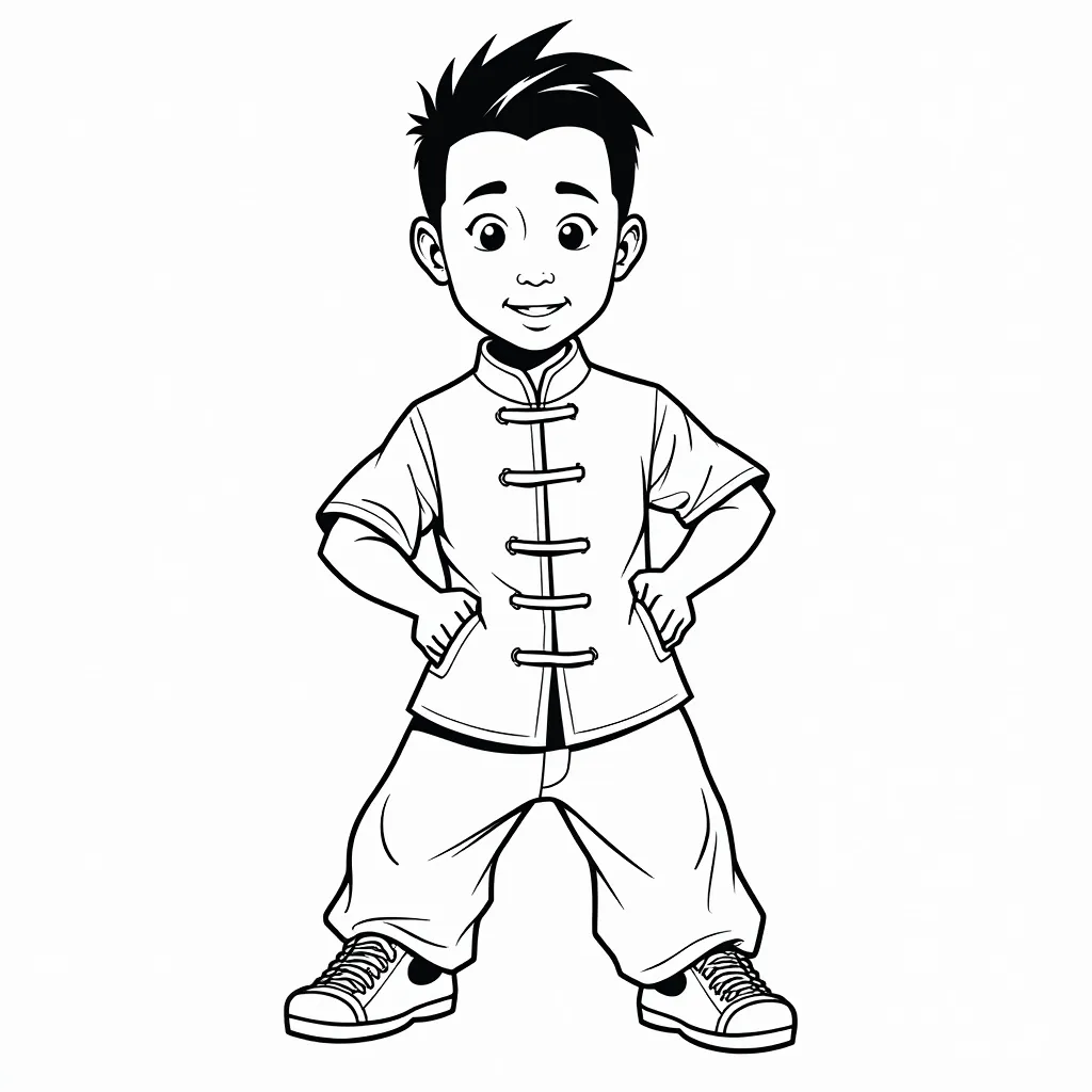 Donnie Yen Chi Tan coloring pages