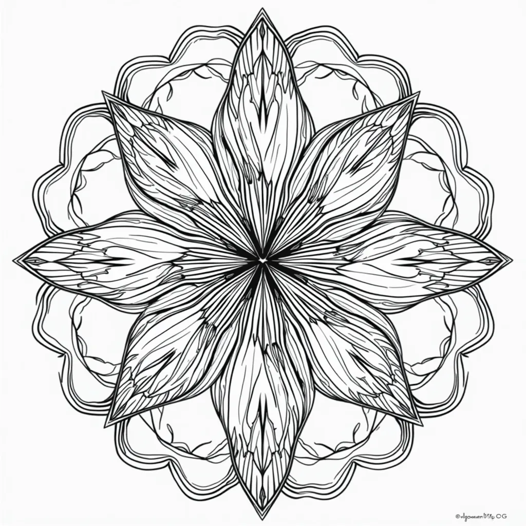 complex form of life coloring pages