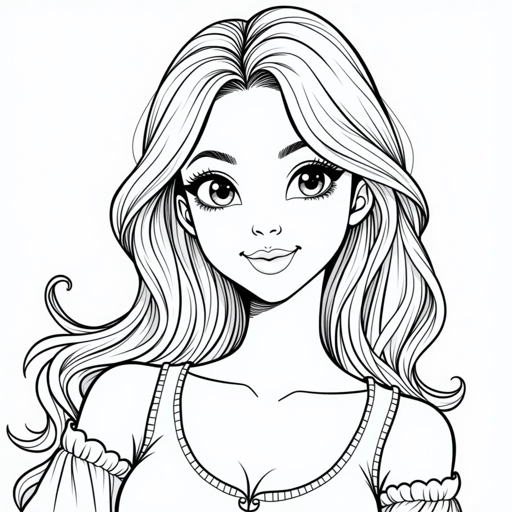 women coloring pages