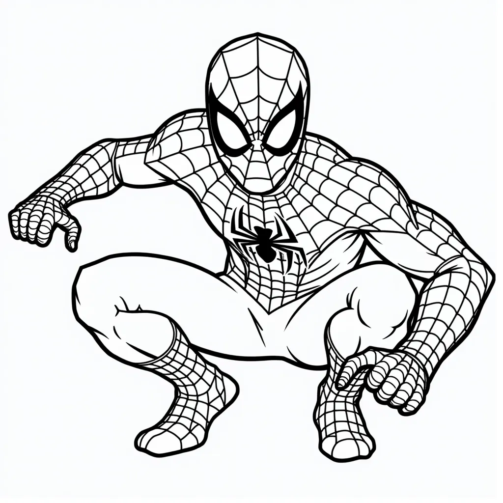 Spider Man coloring pages