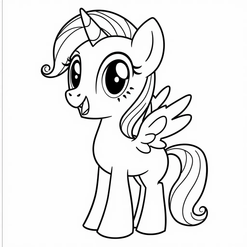 Little Pony coloring pages