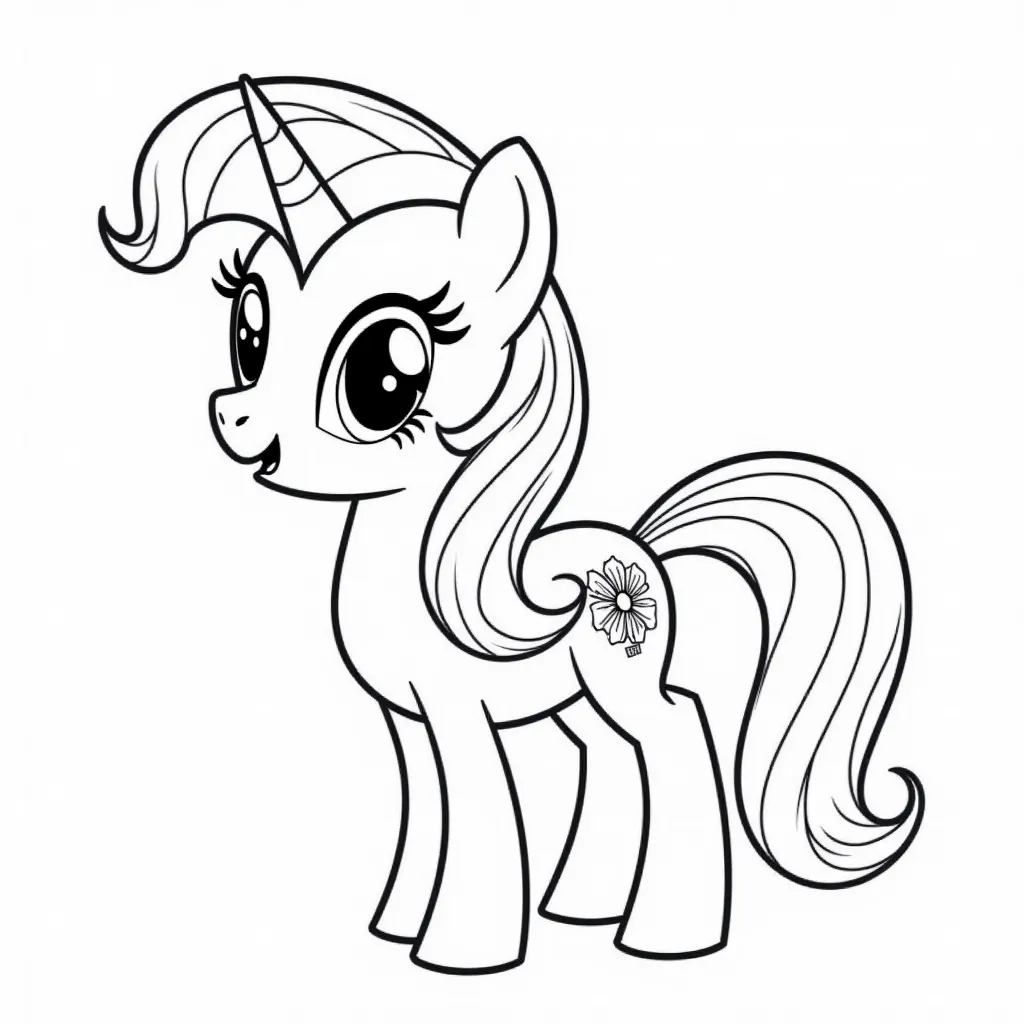 Twilight Sparkle from My Little Pony coloring pages