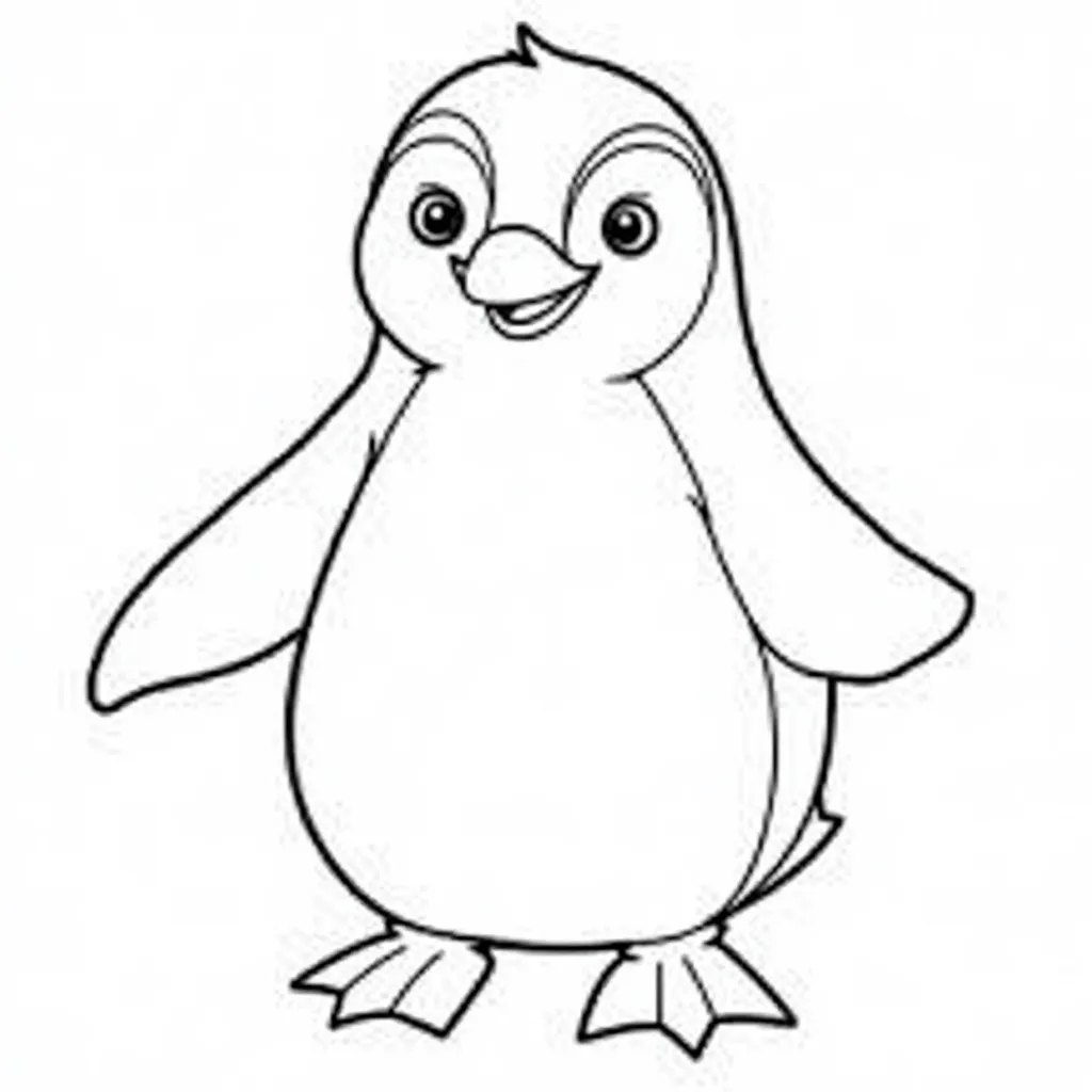 Penguin  coloring pages