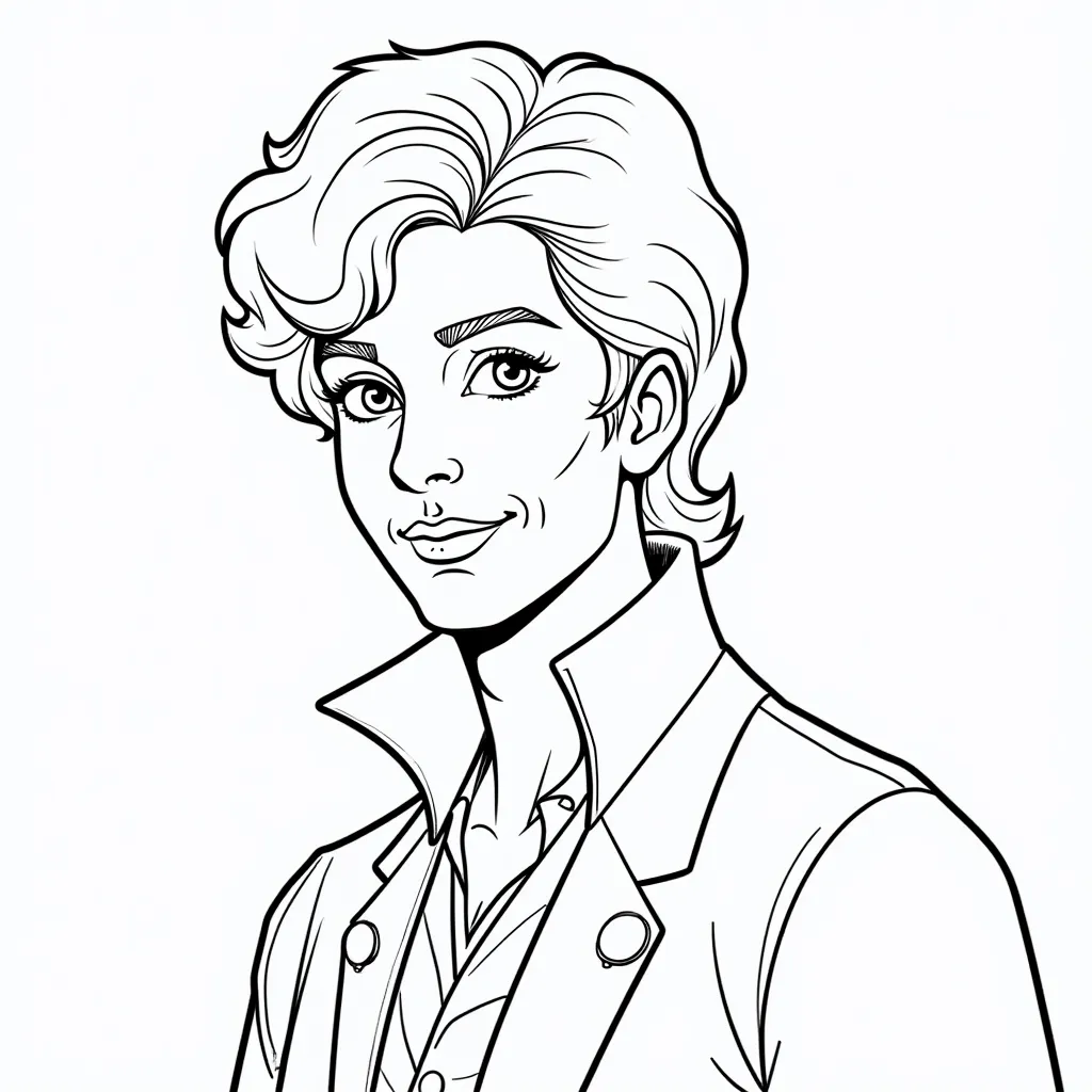 prince صفحات التلوين