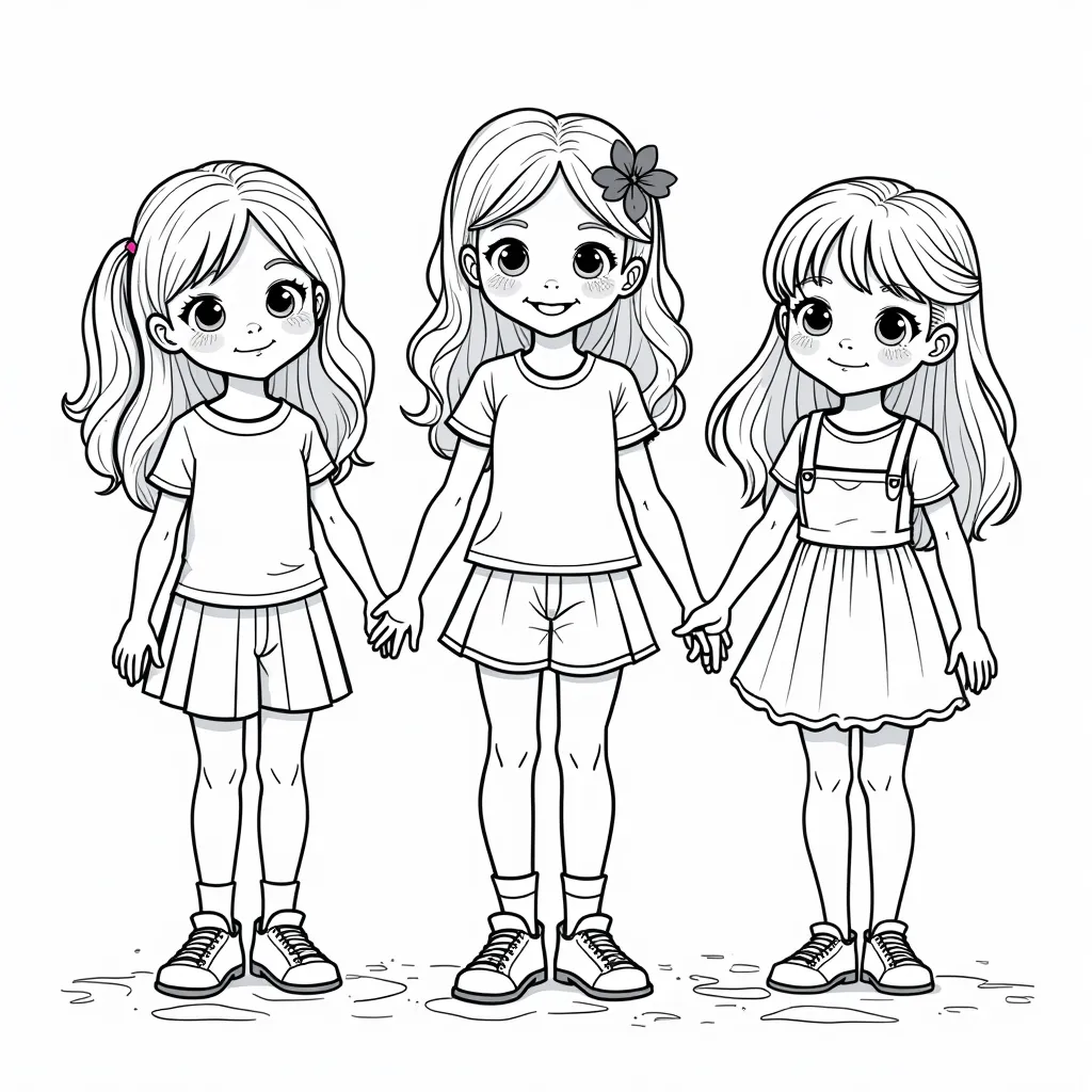 South Korean girl group صفحات التلوين