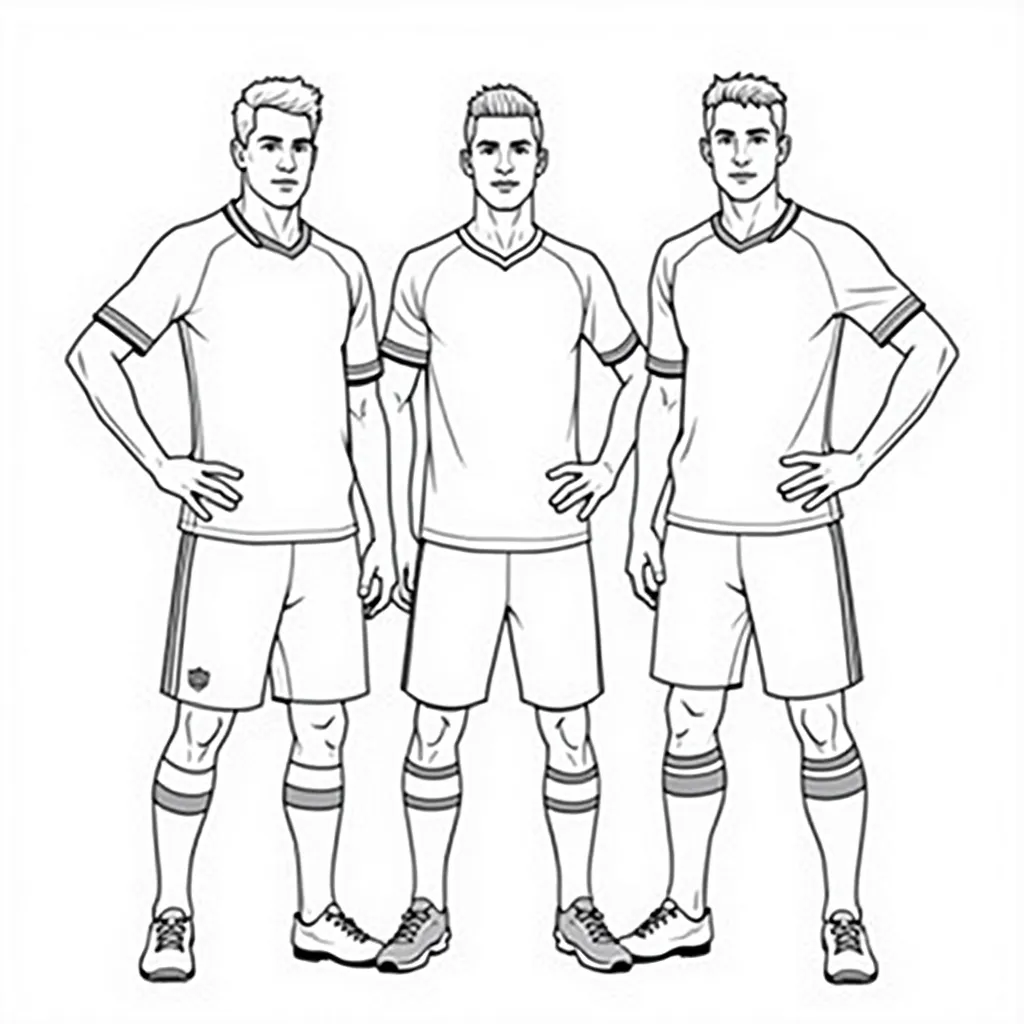 three greatest Arsenal players standing by an Arsenal badge  Páginas para Colorear
