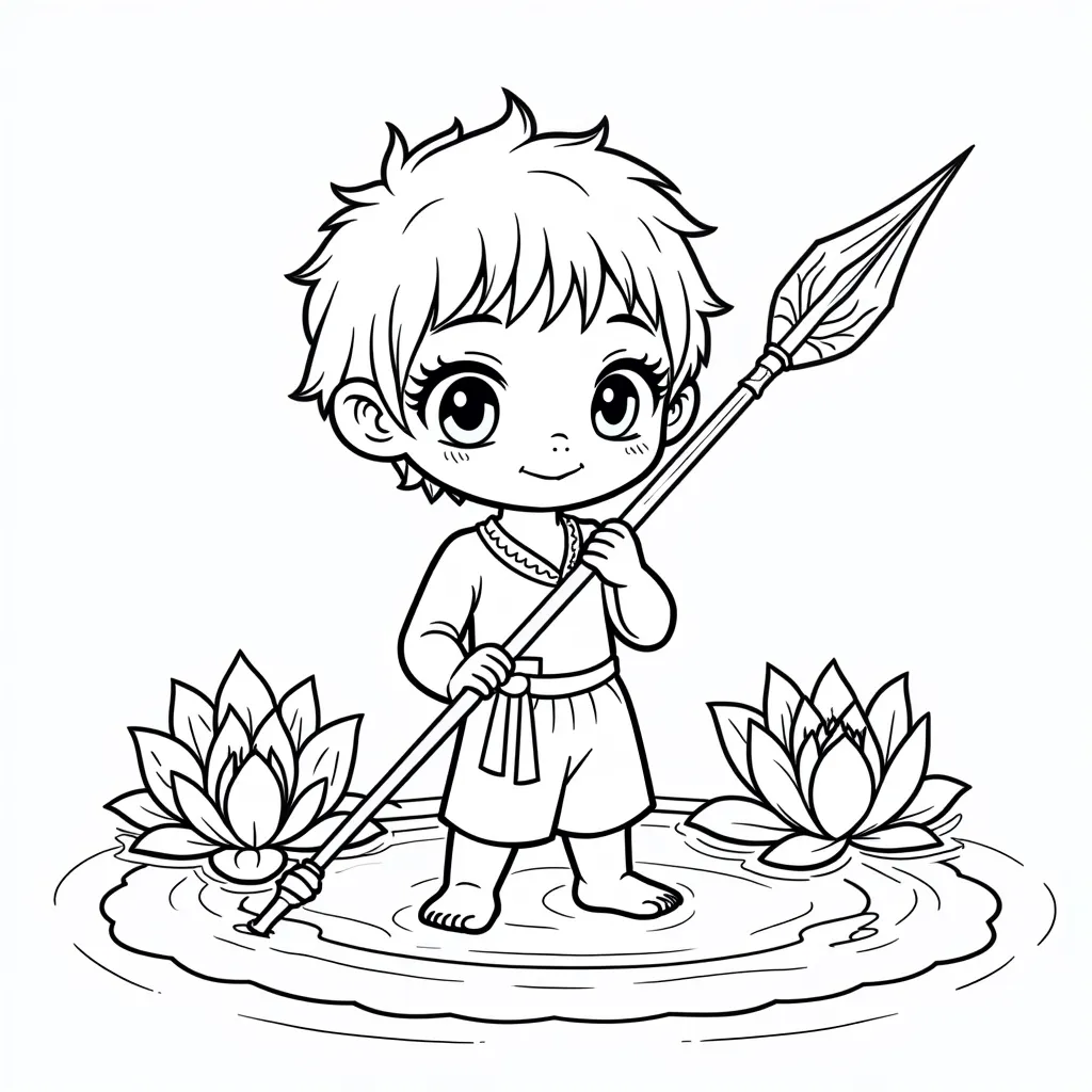 Lotus child heroic air fire wheels red sash firetipped spear valiant  صفحات التلوين