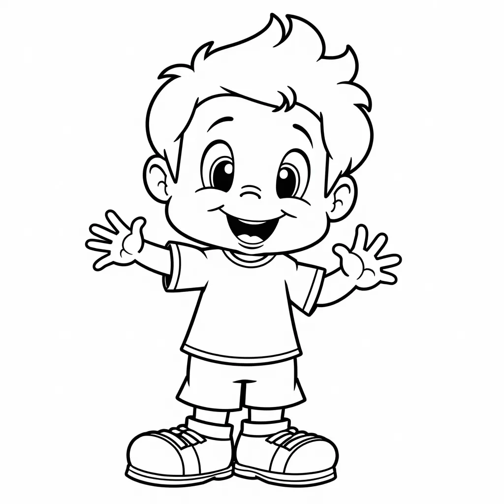 hello mikey coloring pages