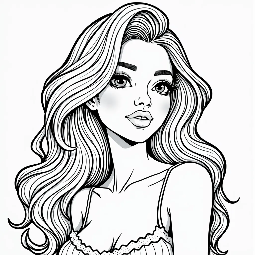 إنشاء امرأة مثيرة