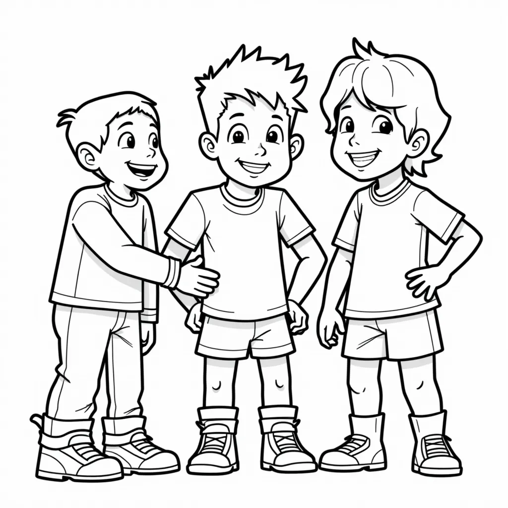 生成incredibox里的人物 Coloring Pages
