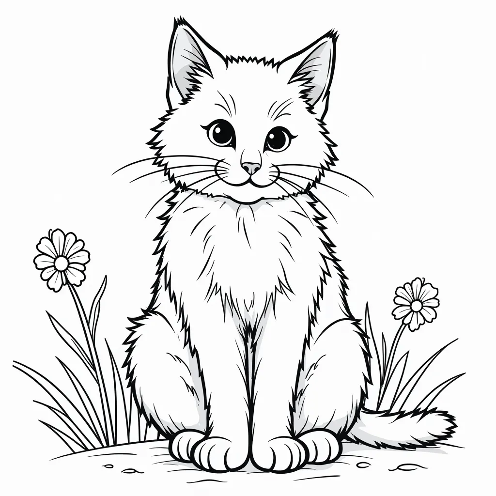 缅因猫 صفحات التلوين