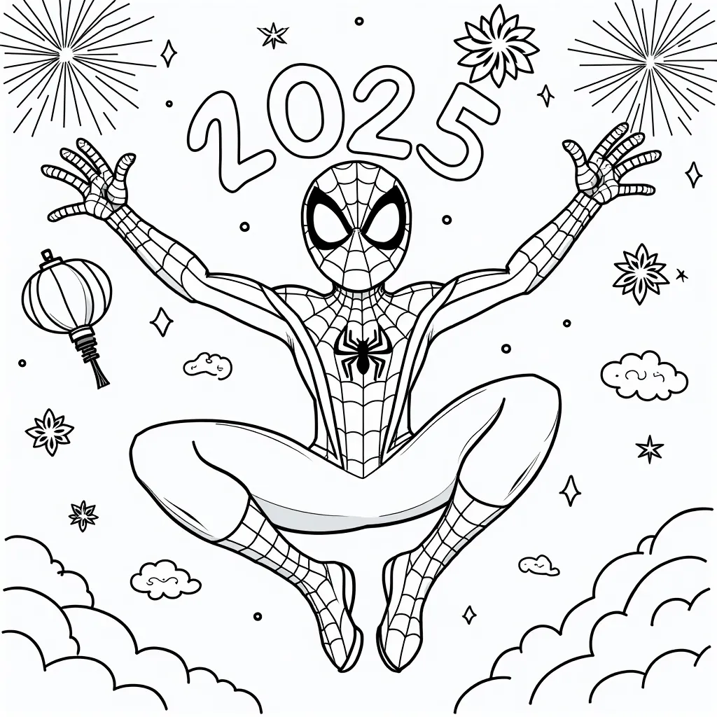 spider man coloring pages