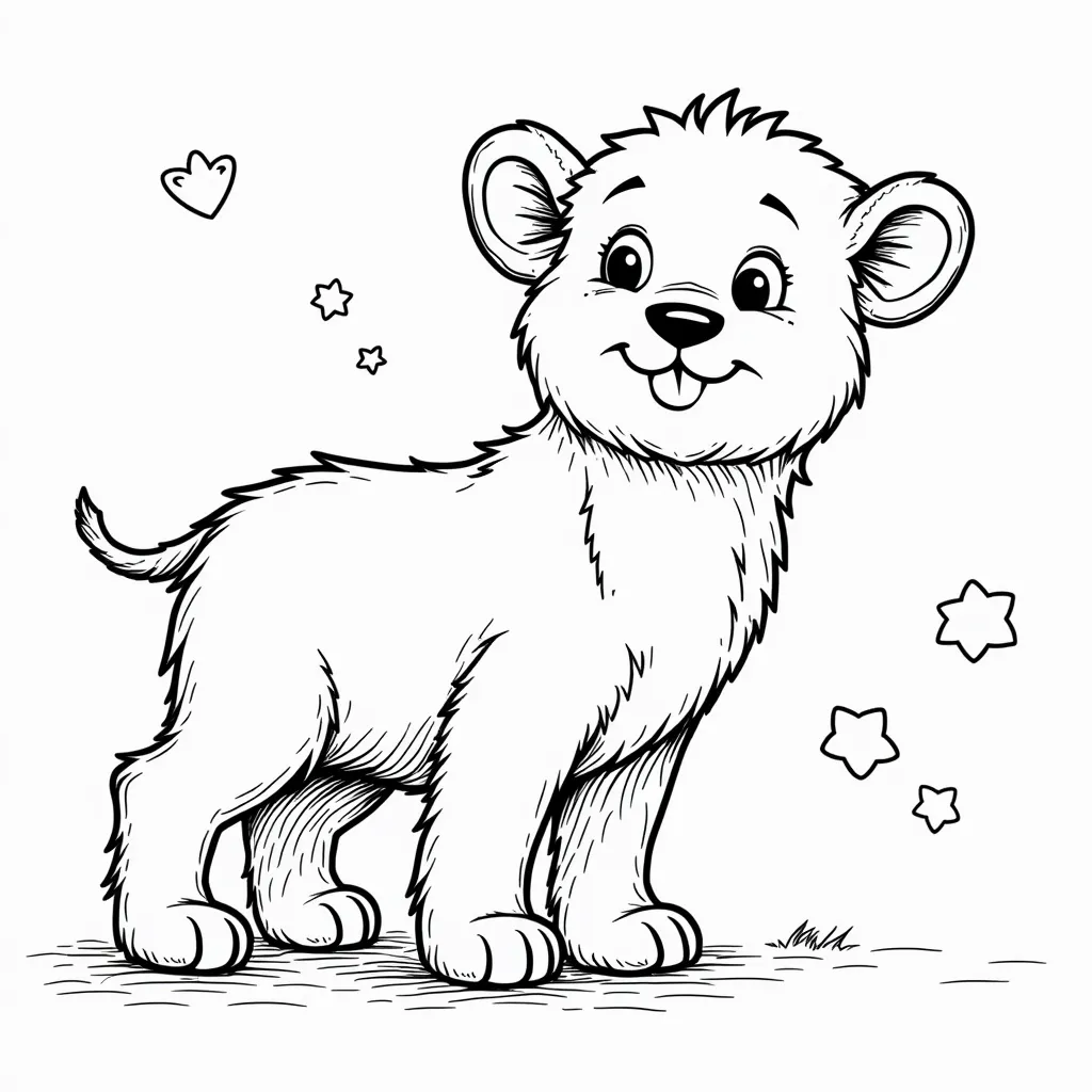 this is to test prompt word limit out coloring pages