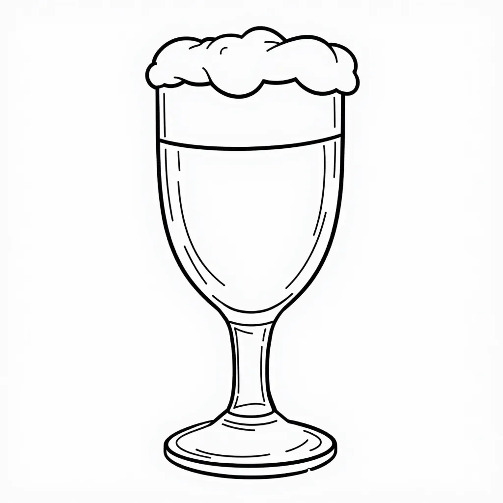 beer صفحات التلوين