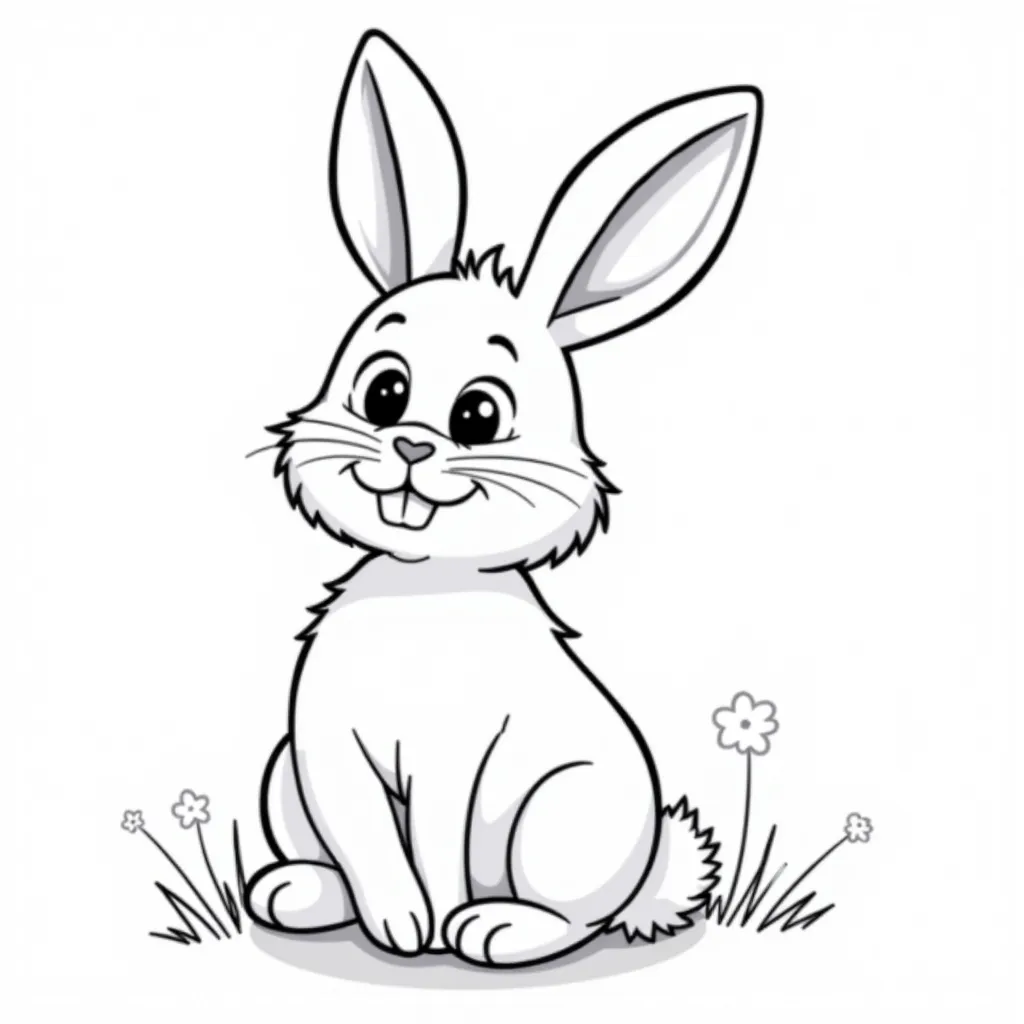 أرنب أذنيه متدلية