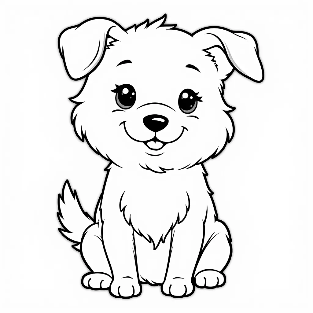 cute doge coloring pages