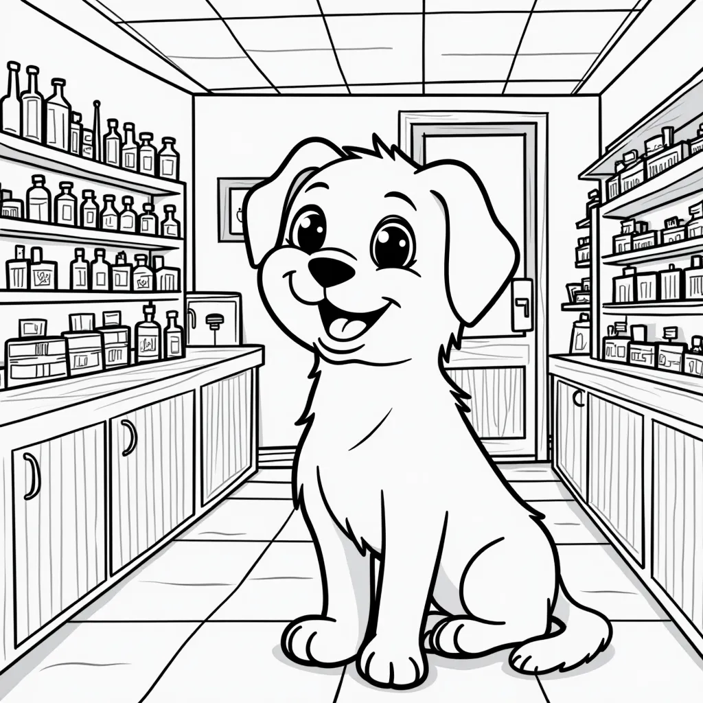 魔法宠物店 صفحات التلوين